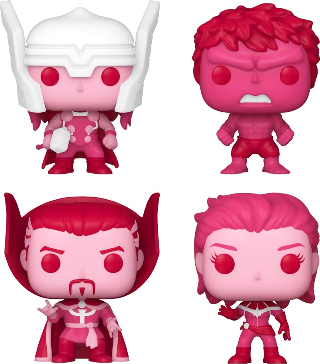   Pocket Pop! 4-Pack: Marvel Classic Valentines