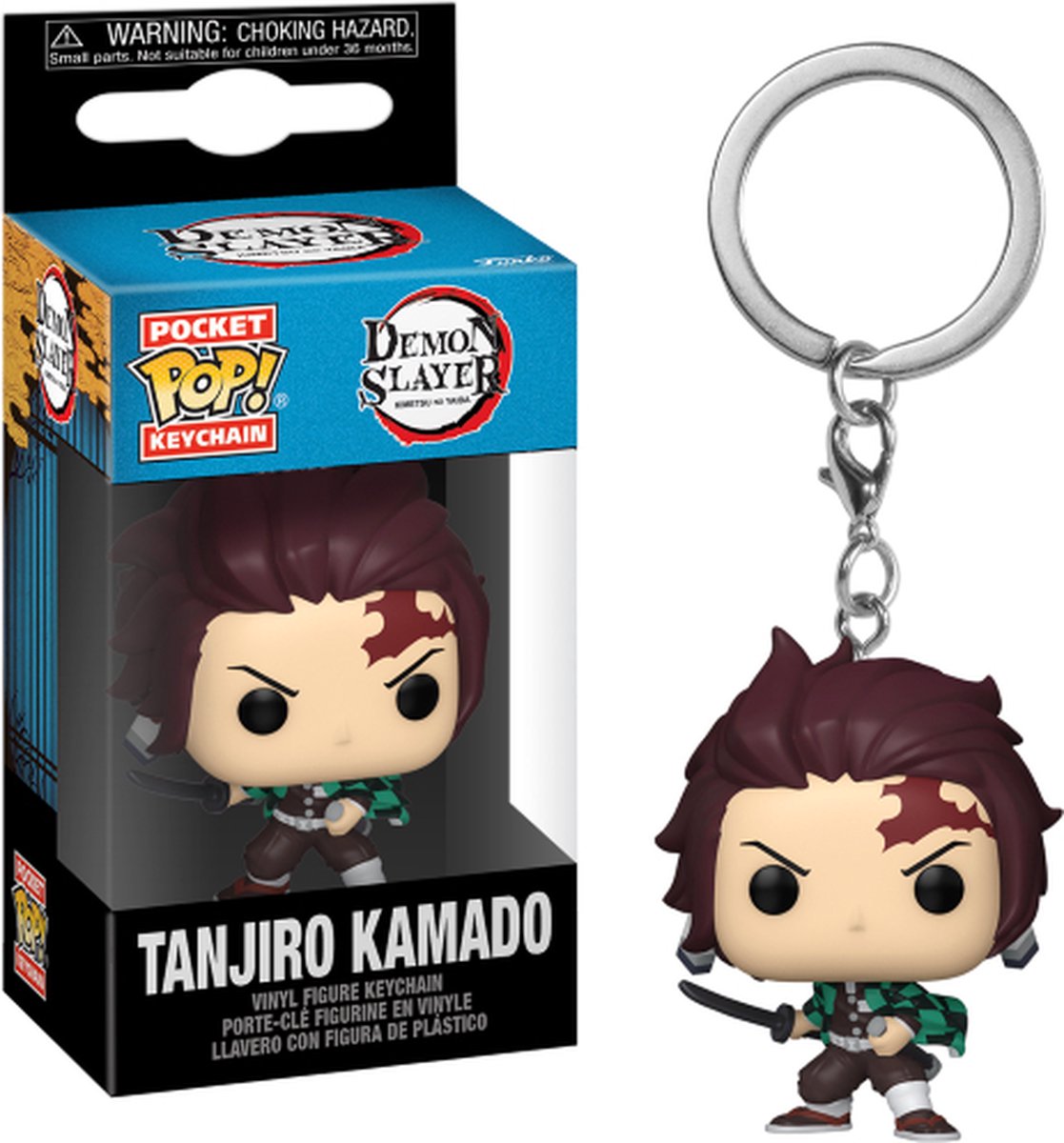   Pocket Pop! Keychain Demon Slayer - Tanjiro Kamado