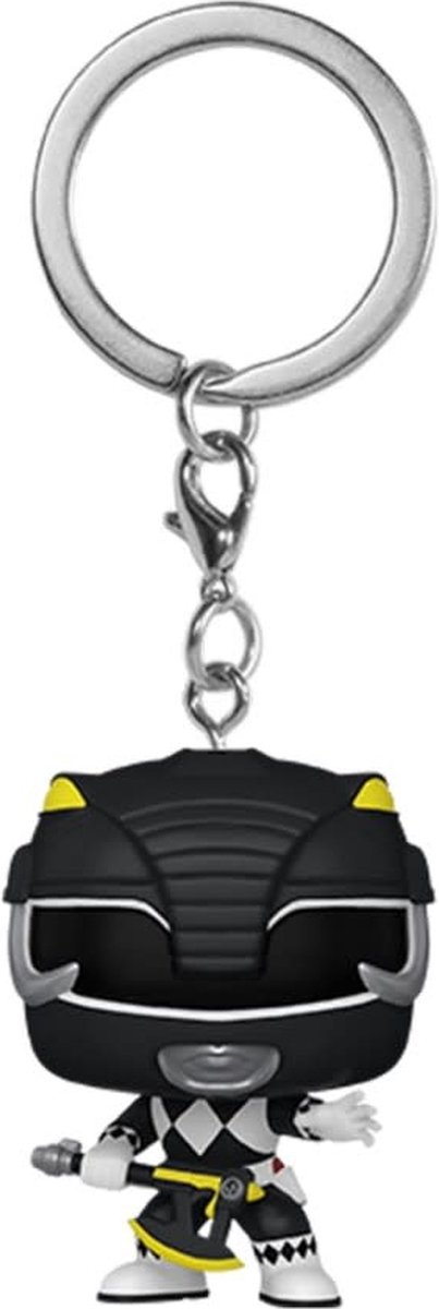   Pocket Pop! Keychain: Mighty Morphin Power Rangers 30th Anniversary - Black Ranger