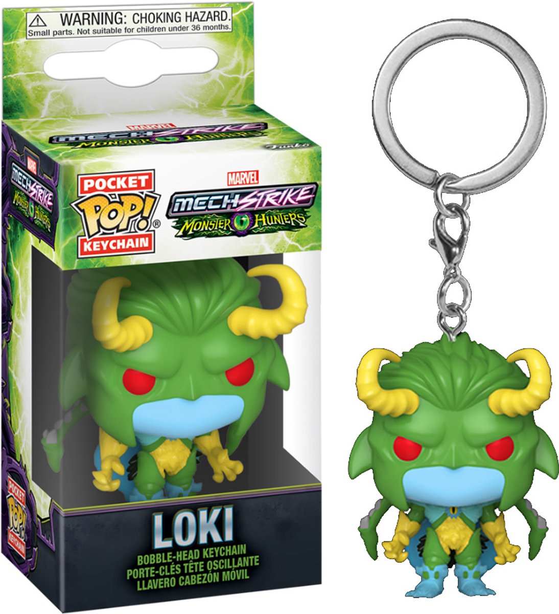   Pocket Pop! Keychain: Monster Hunters - Loki