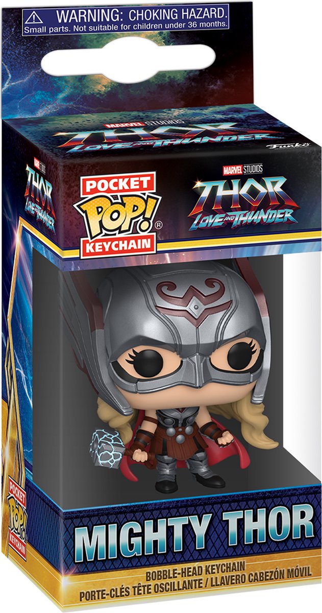   Pocket Pop! Keychain: Thor: Love and Thunder - Mighty Thor