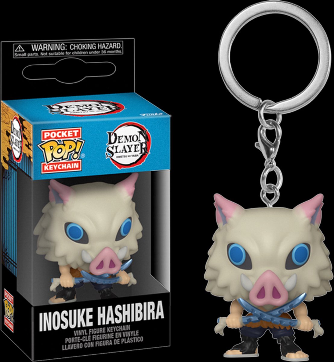   Poket POP! Demon Slayer - Inisuke Hashibira Keychain