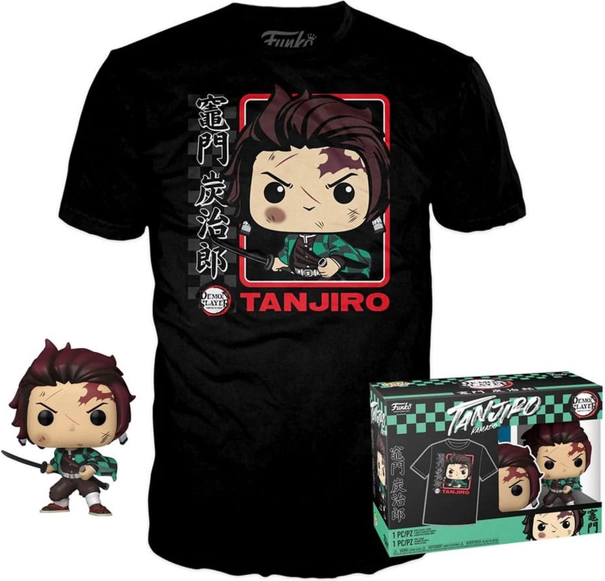   Pop! & Tee: Demon Slayer: Tanjiro Kamado - L