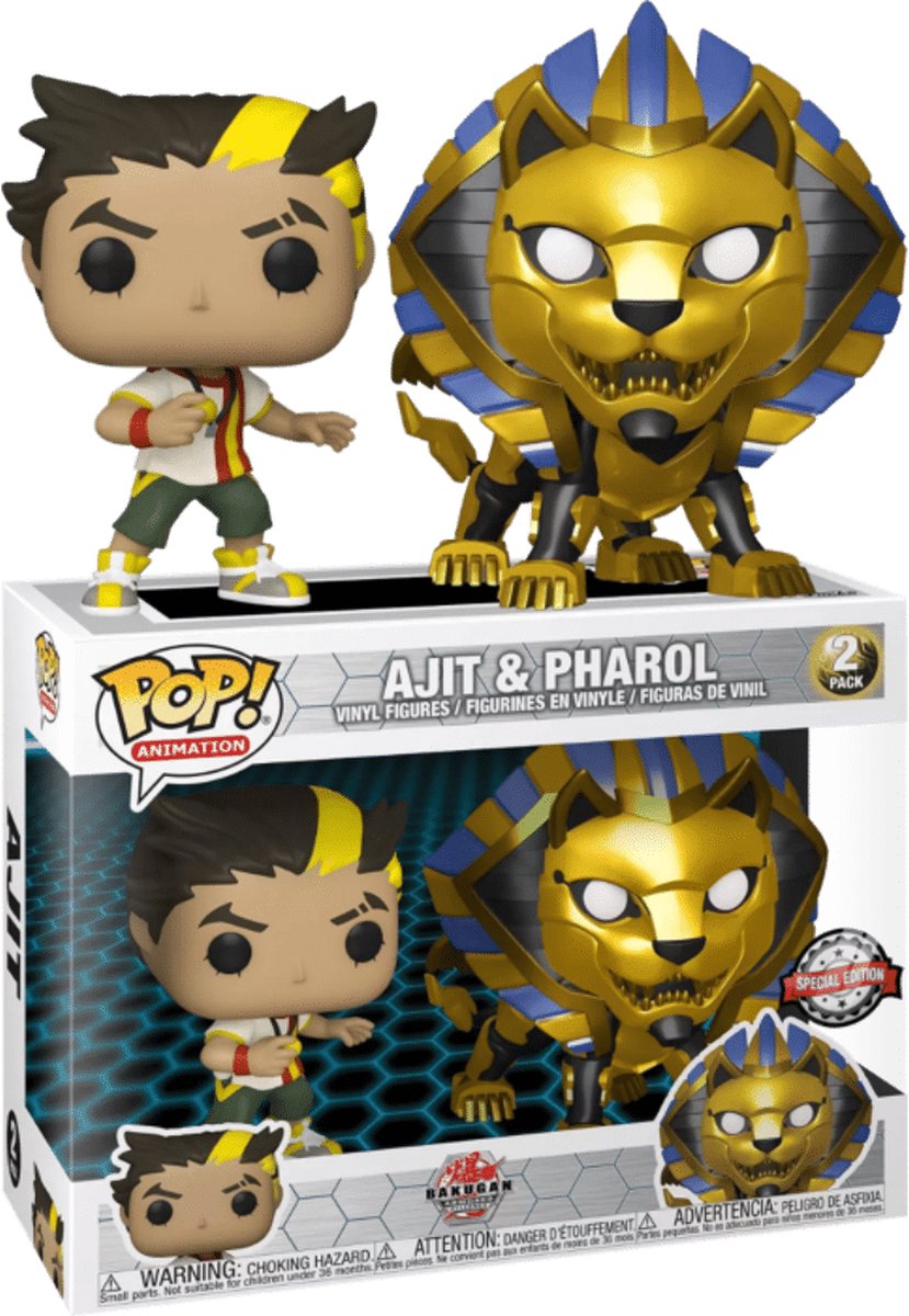   Pop! - Bakugan - Ajit & Pharol 2-pack SE Exclusive