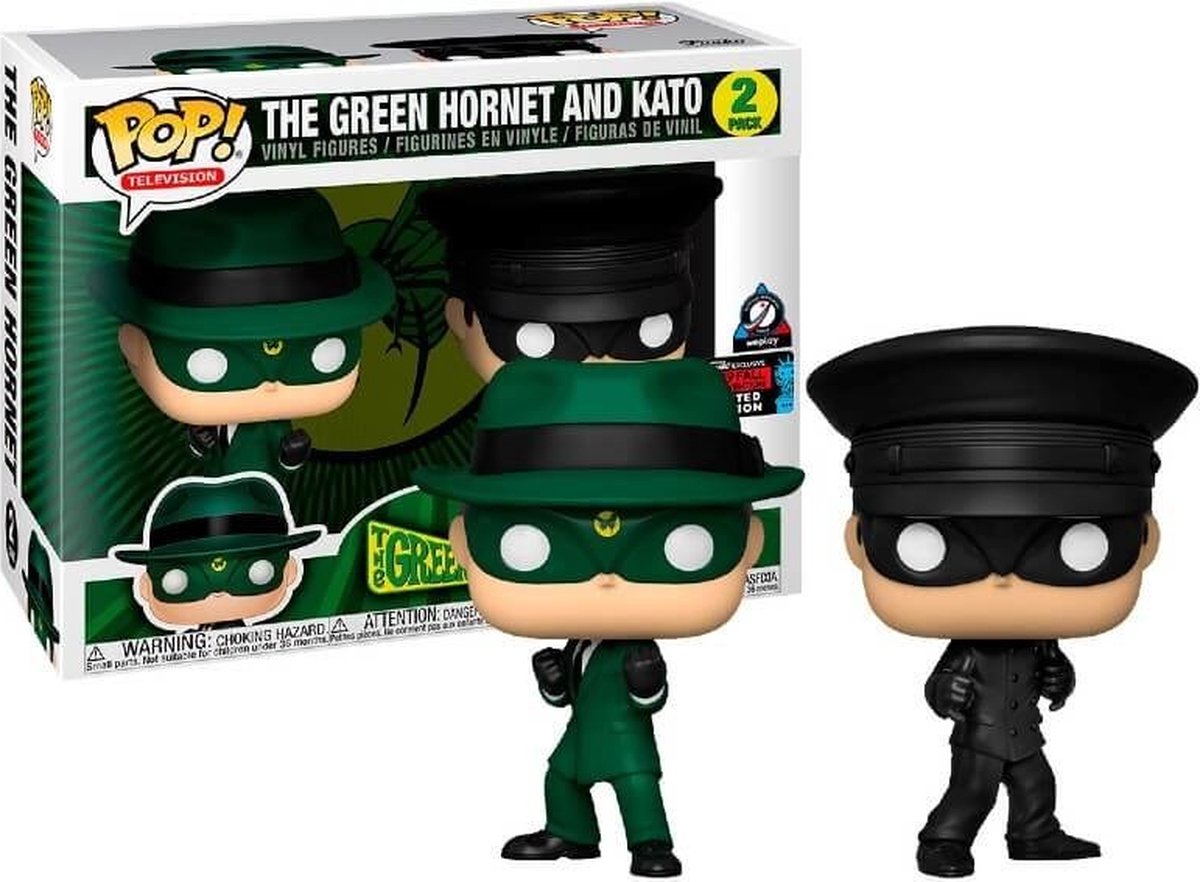   Pop! 2 Pack DC Comics : The Green Hornet and Kato 2pack 2019 Fall Convention Exclusive