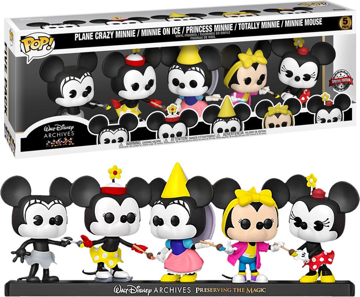   Pop! 5-Pack: Disney Archives - Minnie Mouse - US Exclusive - CONFIDENTIAL