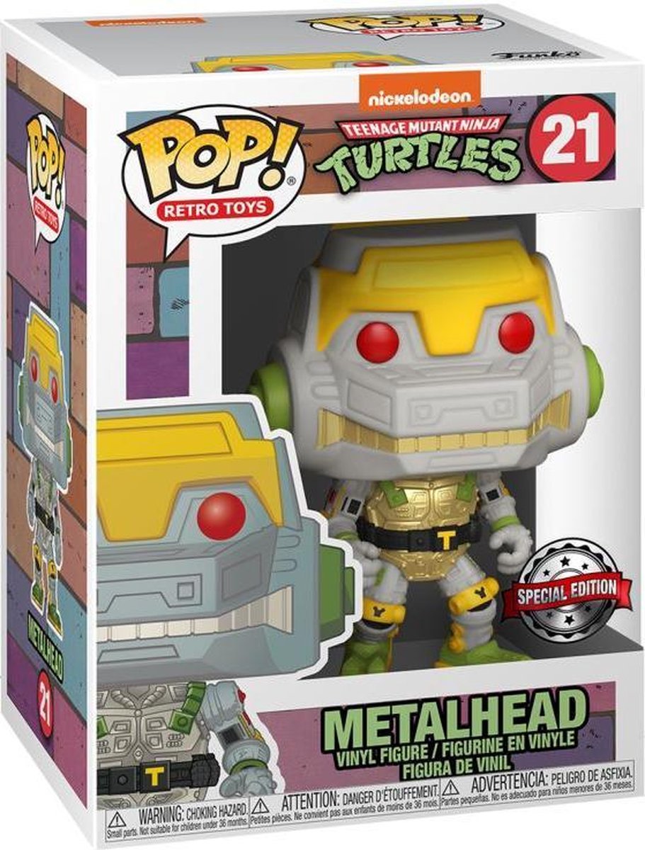   Pop! 52245 Teenage Mutant Ninja Turtles - Metalhead Pop! Vinyl Figure