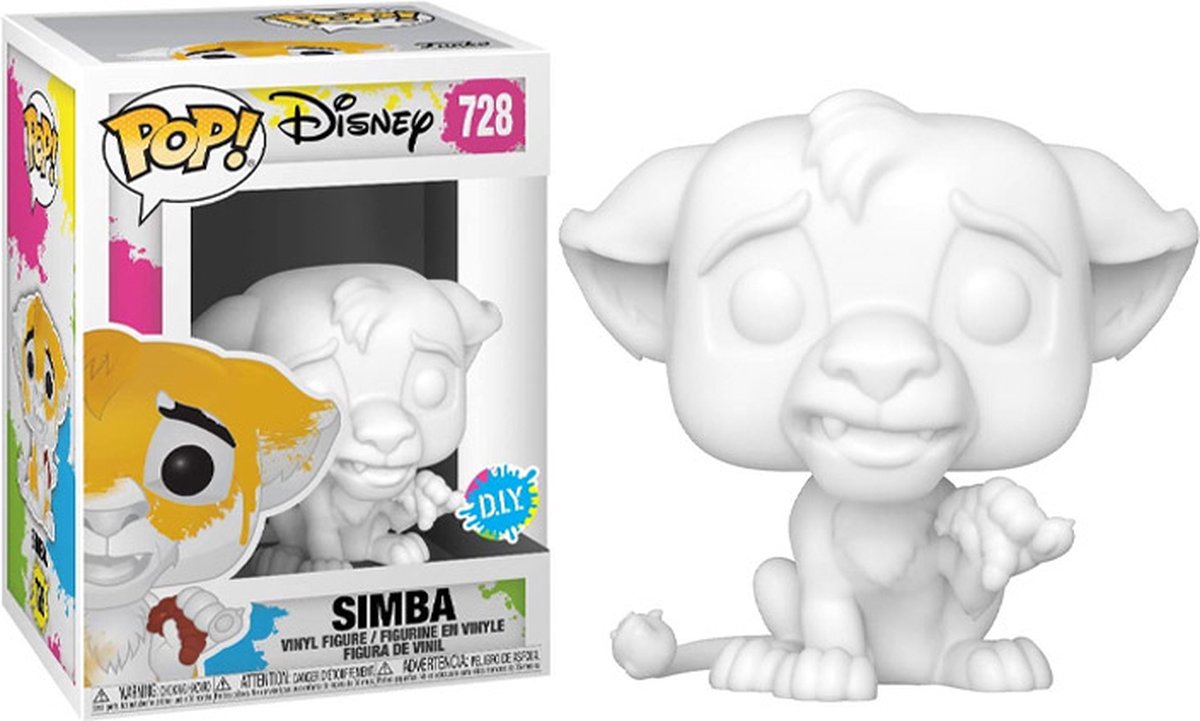   Pop! 728 Lion King Simba DIY