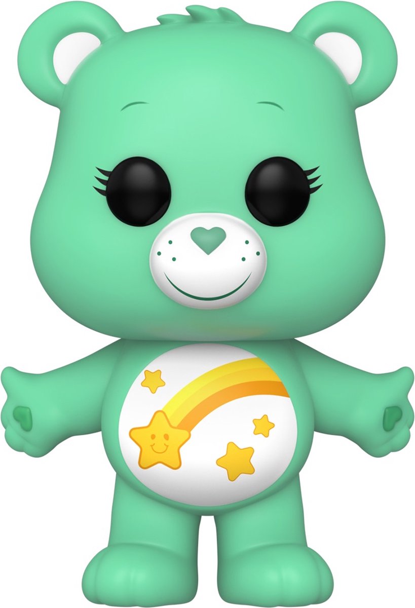   Pop! Animation: Care Bears 40th Anniversary - Wish Bear (kans op speciale Flocked Chase editie)