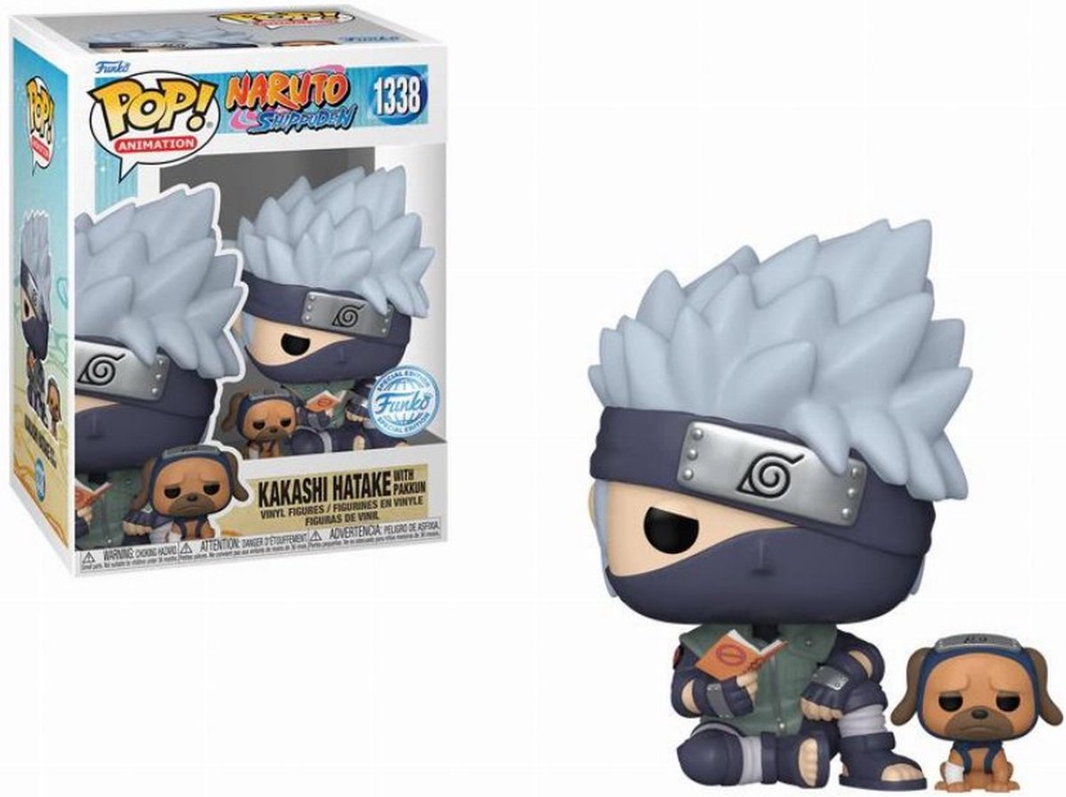   Pop! Animation: Naruto - Kakashi Hatake with Pakkun Exclusive