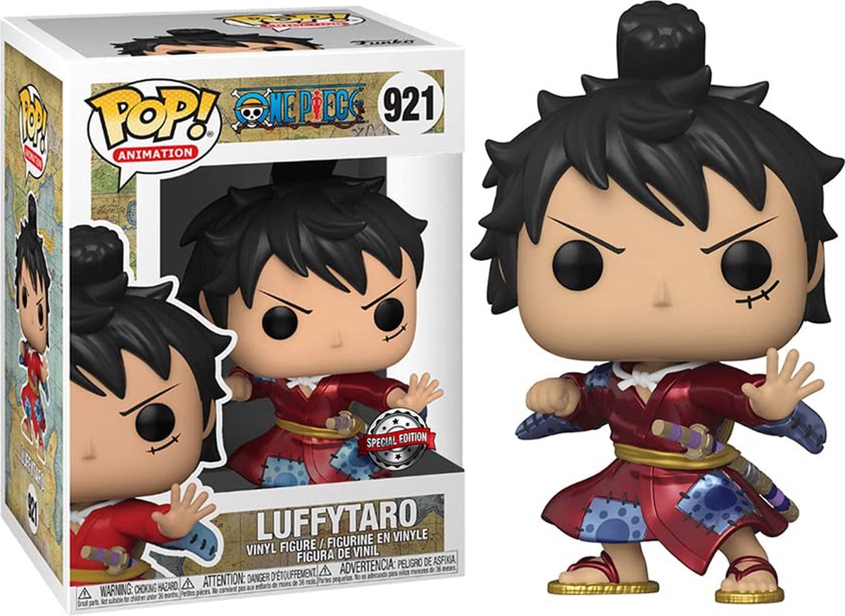   Pop! Animation One Piece S4 Luffy in Kimono - CONFIDENTIAL Exclu Smartoys