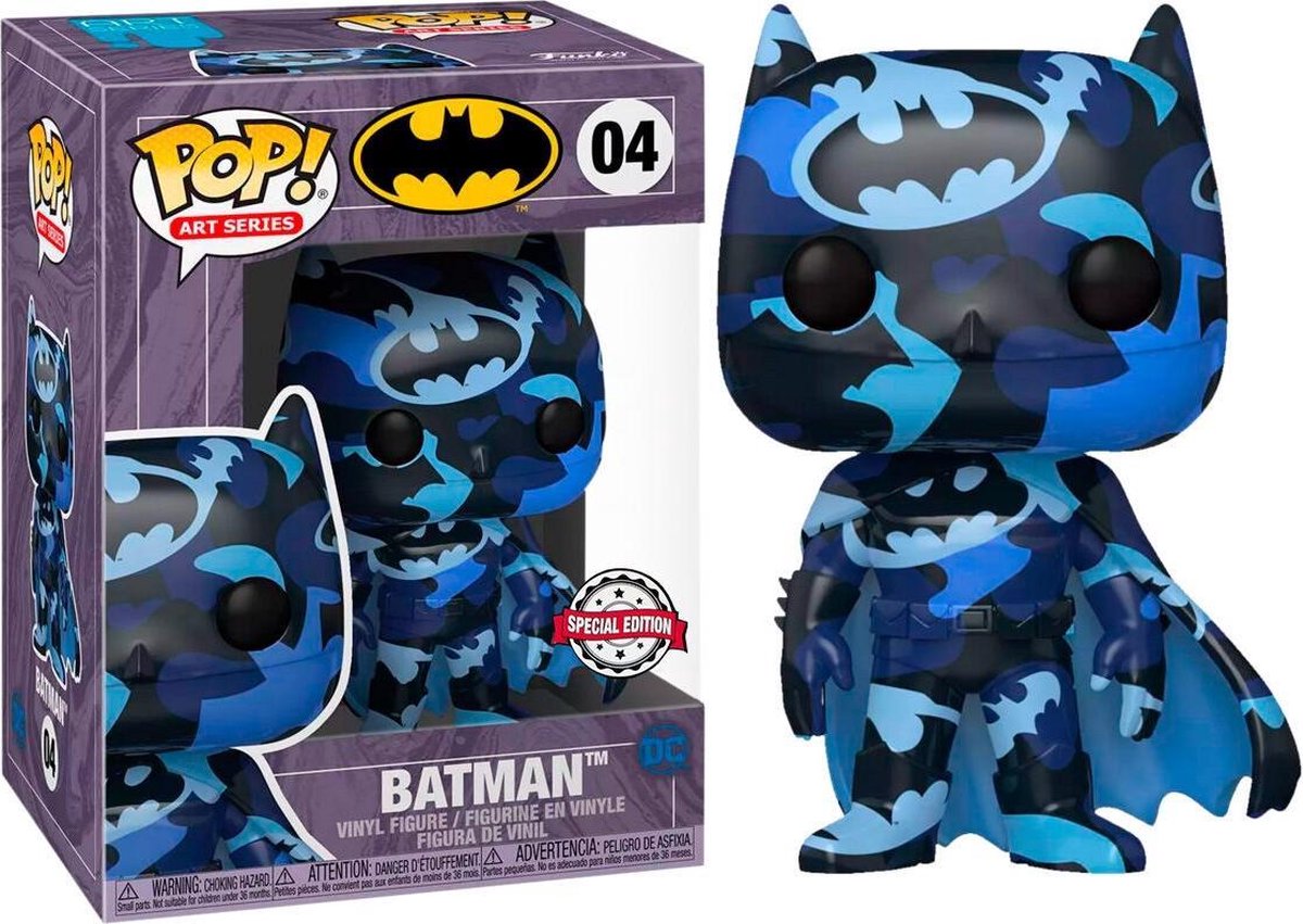   Pop! Art Series: DC Comics - Batman 04 + Case Exclusive