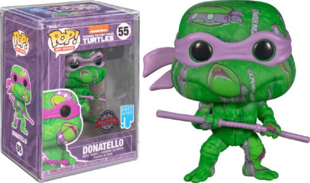   Pop! Artist Series: Teenage Mutant Ninja Turtles 2: Secret of the Ooze - Donatello - US Exclusive - CONFIDENTIAL