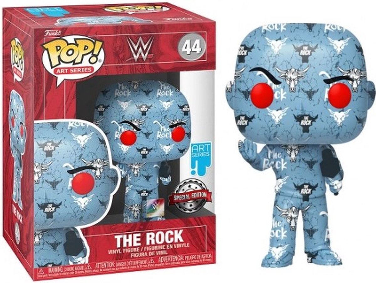   Pop! Artist Series: WWE - The Rock - US Exclusive - CONFIDENTIAL