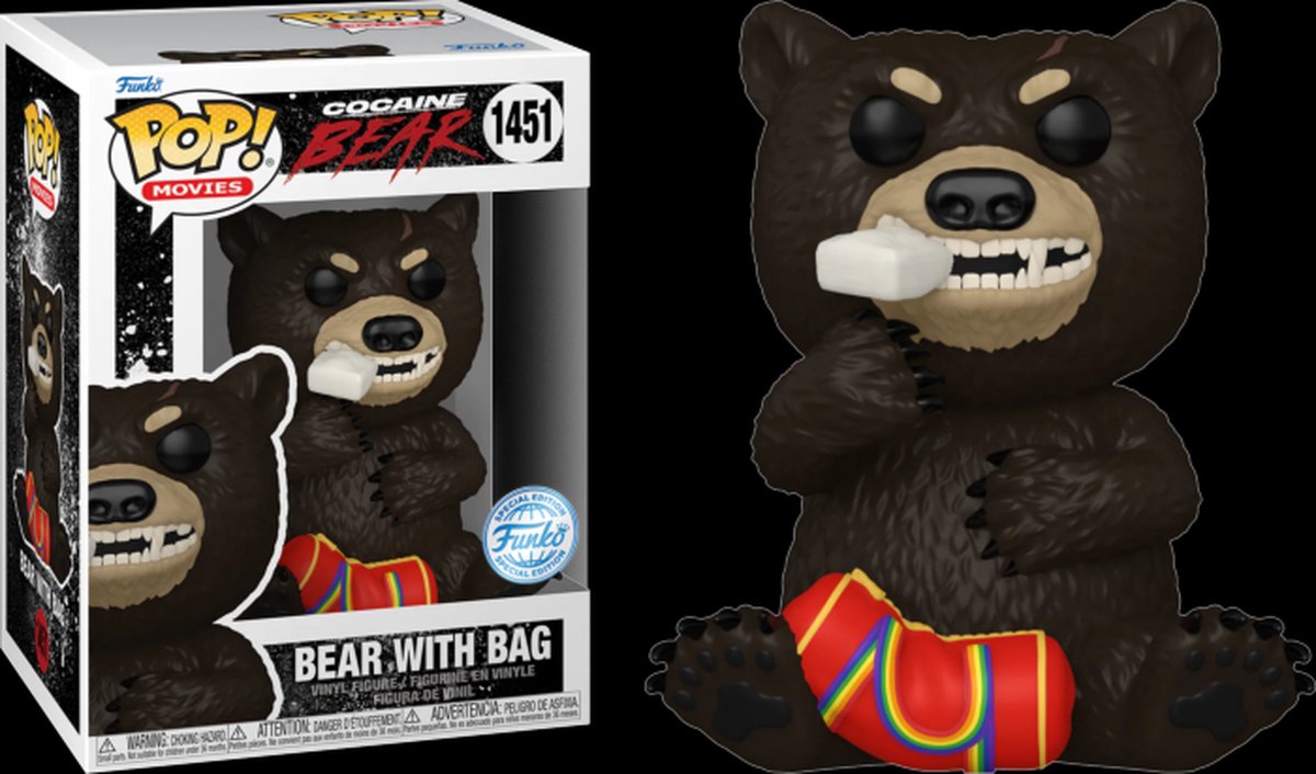   Pop! Cocaine Bear - Bear with Bag - Exclusive