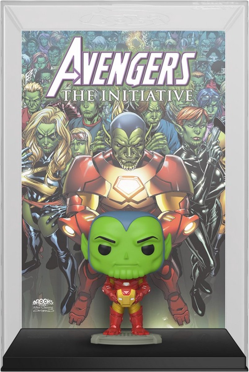   Pop! Comic Cover: Marvel - Iron Man Skrull - CONFIDENTIAL