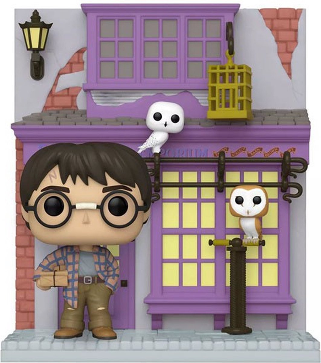   Pop! Deluxe - Harry Potter met Eeylops Owl Emporium - Harry Potter Figuur