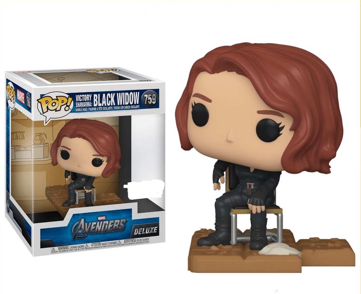   Pop! Deluxe: Marvel - Victory Shawarma: Black Widow - US Exclusive - CONFIDENTIAL