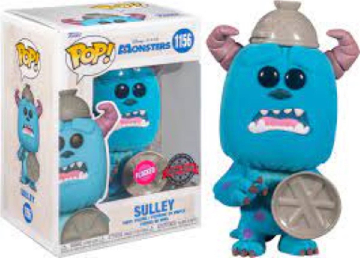   Pop! Disney: Monsters, Inc. 20th Anniversary - Sulley (Flocked) - US Exclusive - CONFIDENTIAL