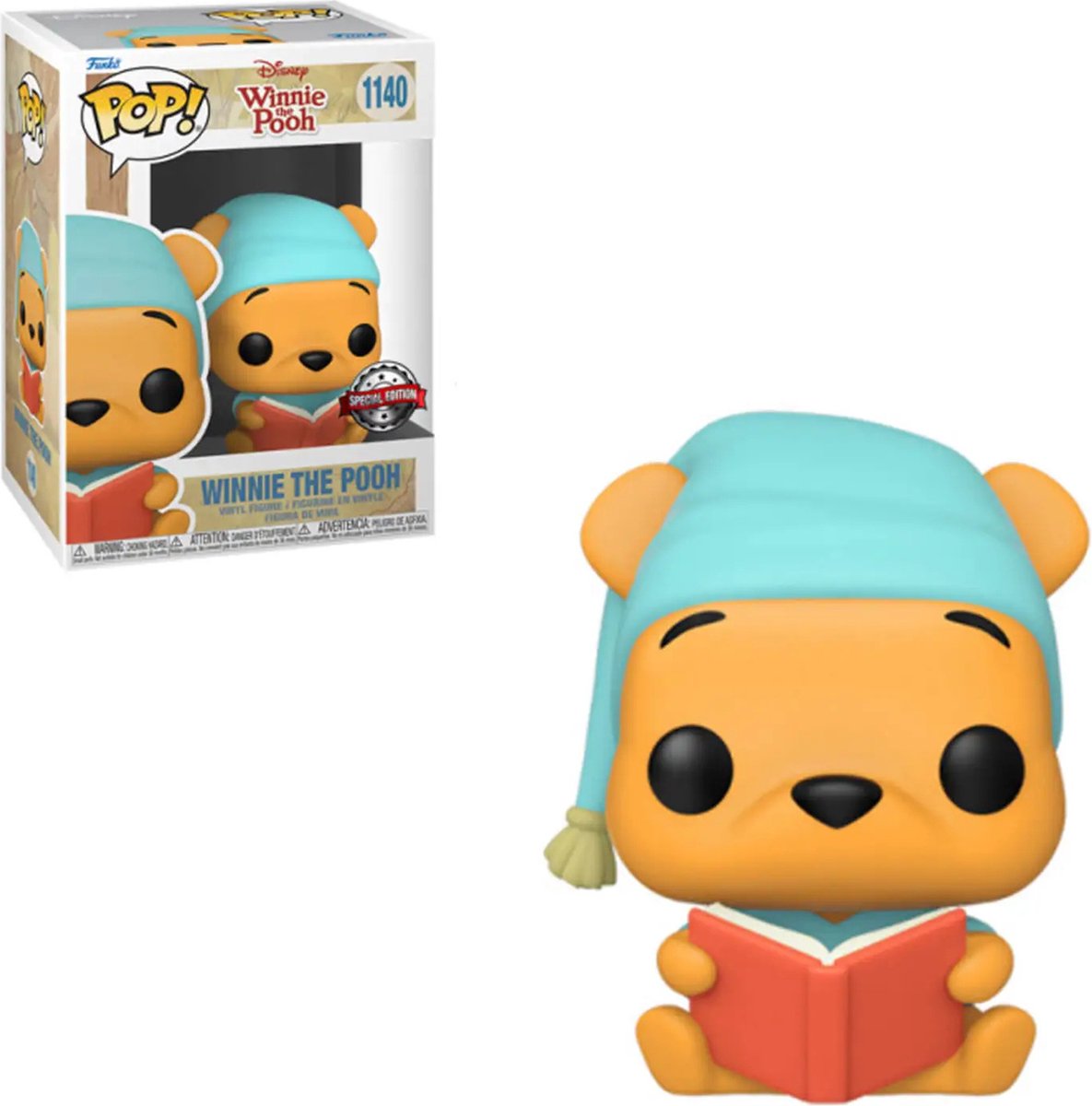   Pop! Disney: Winnie - Winnie Reading Book - US Exclusive