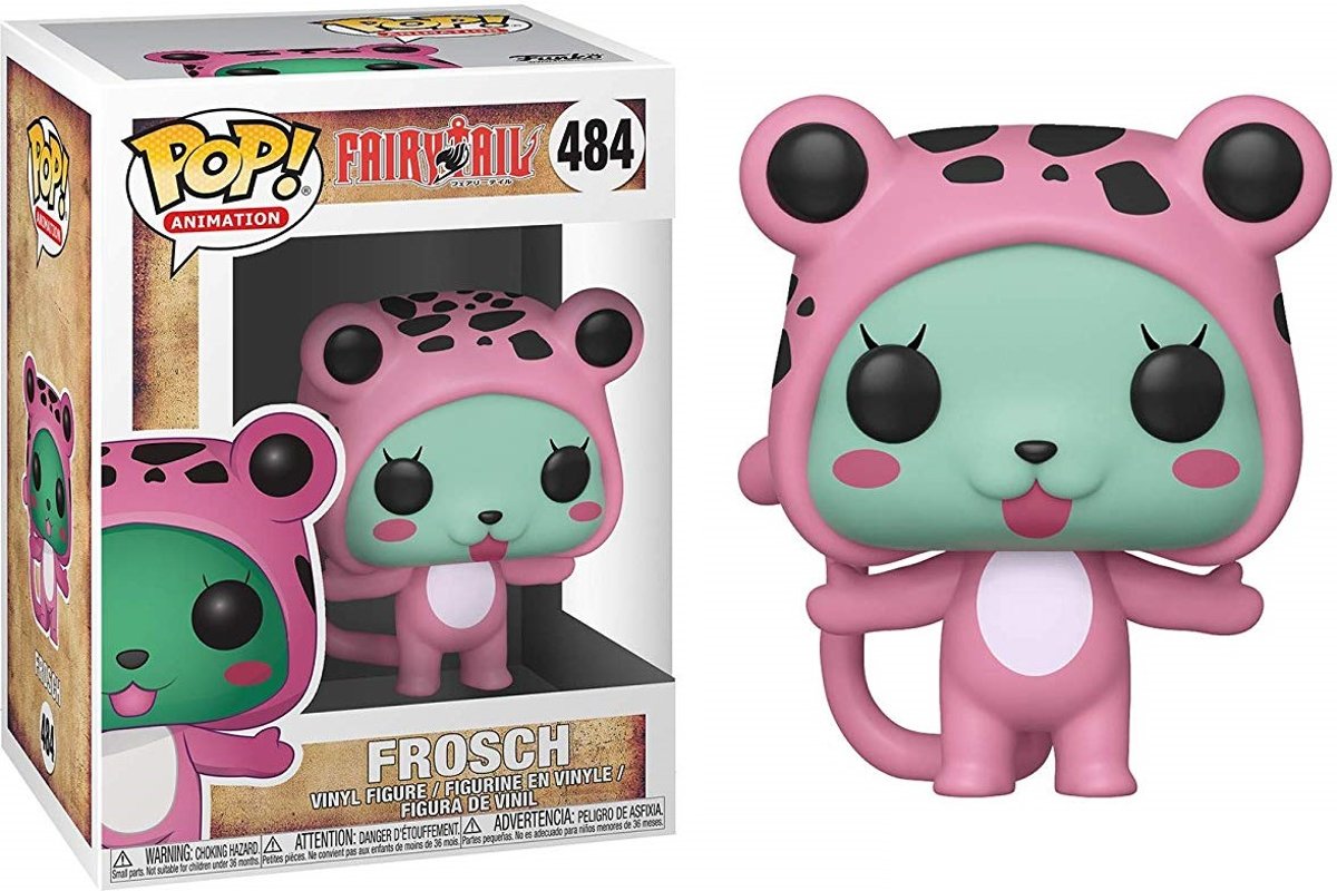   Pop! Fairy Tail - Frosch 484 Vinyl Figure