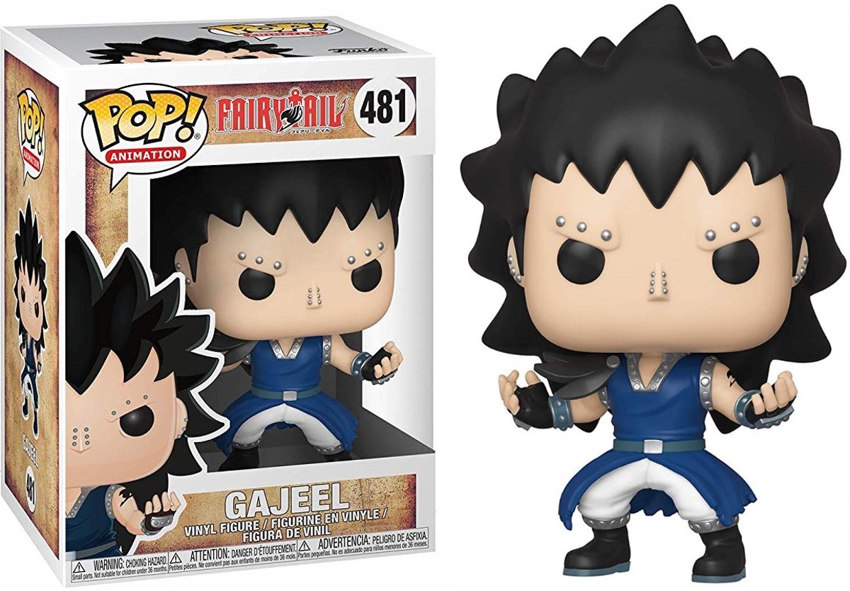   Pop! Fairy Tail - Gajeel 481 Vinyl Figure
