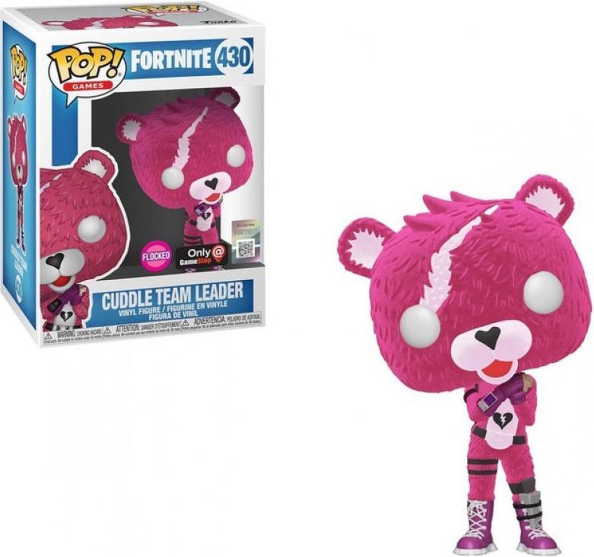   Pop! Fortnite: Cuddle Team Leader (Flocked)