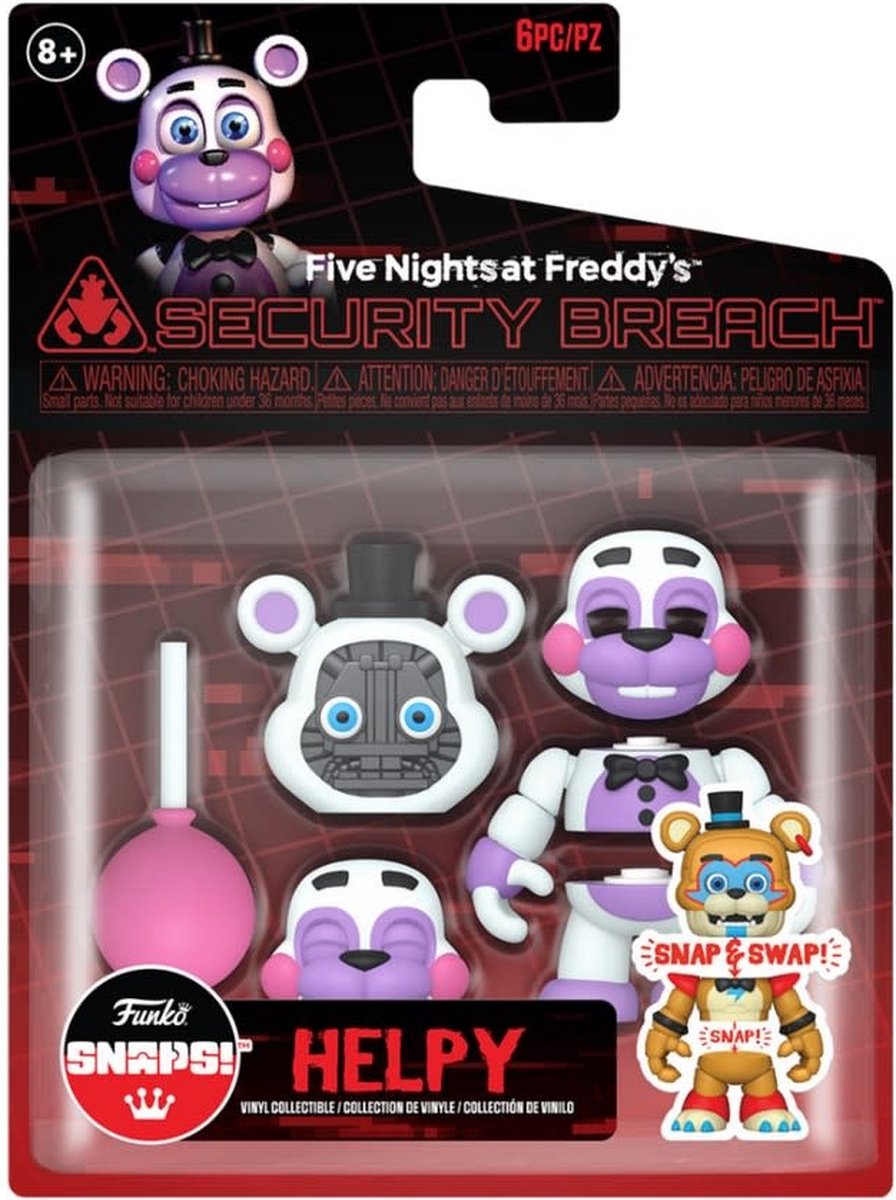   Pop! Games: Five Nights at Freddys (FNAF) Snap Action Figure - Helpy