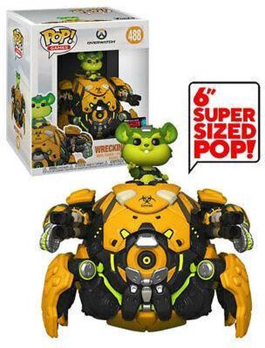   Pop! Games: Overwatch - 6 inch Toxic Wrecking Ball