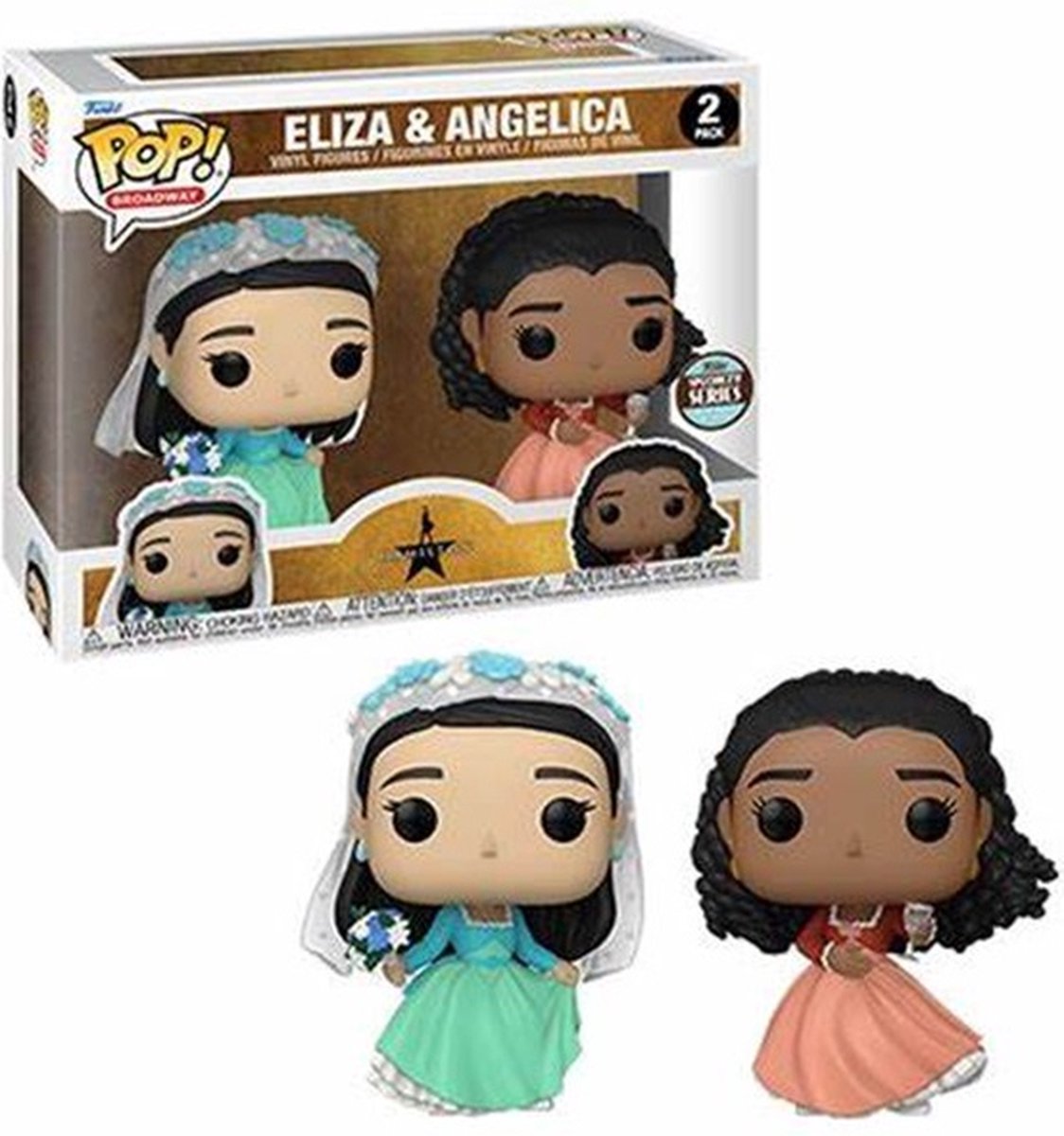   Pop! Hamilton - Eliza & Angelica 2-Pack - Exclusive
