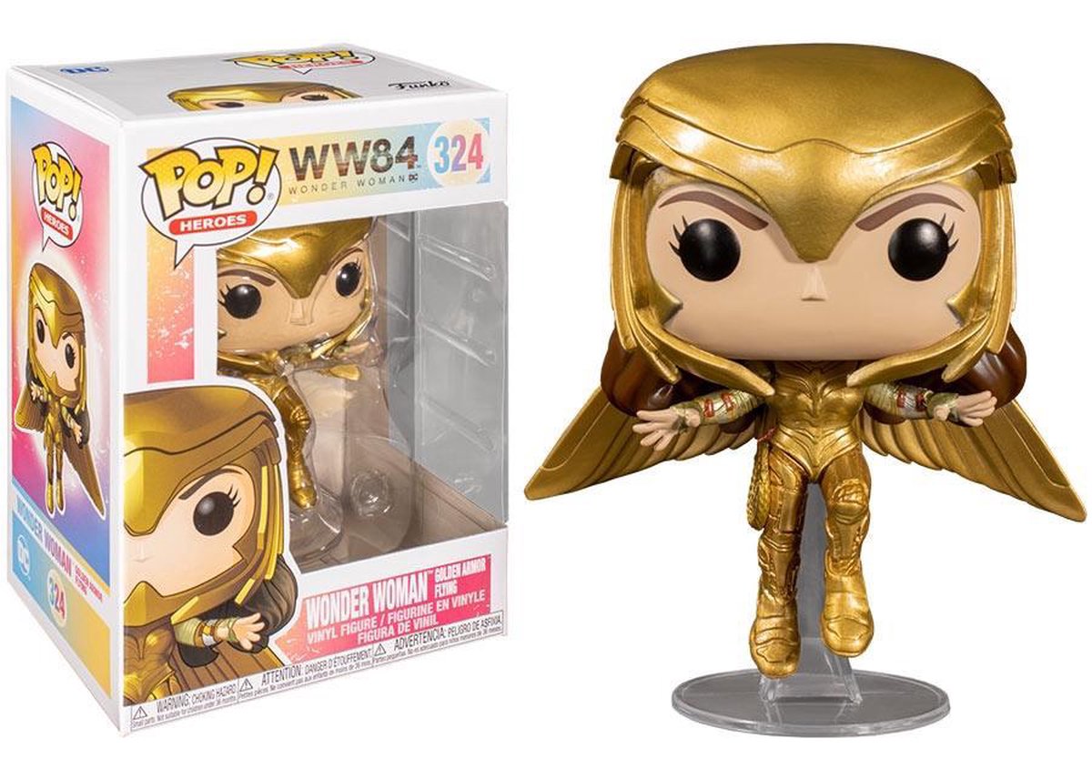   Pop! Heroes: Dc Wonder Woman 1984 - Armor Flying 9 Cm