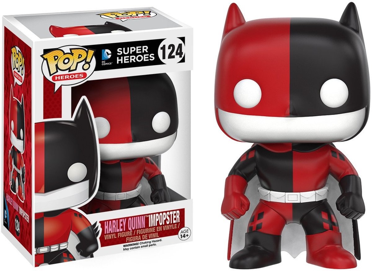   Pop! Heroes: Impopster Harley Quinn Volwassenen En Kinderen - Verzamelfiguur