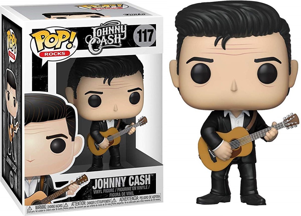   Pop! Johnny Cash - Johnny Cash 117 Vinyl Figure