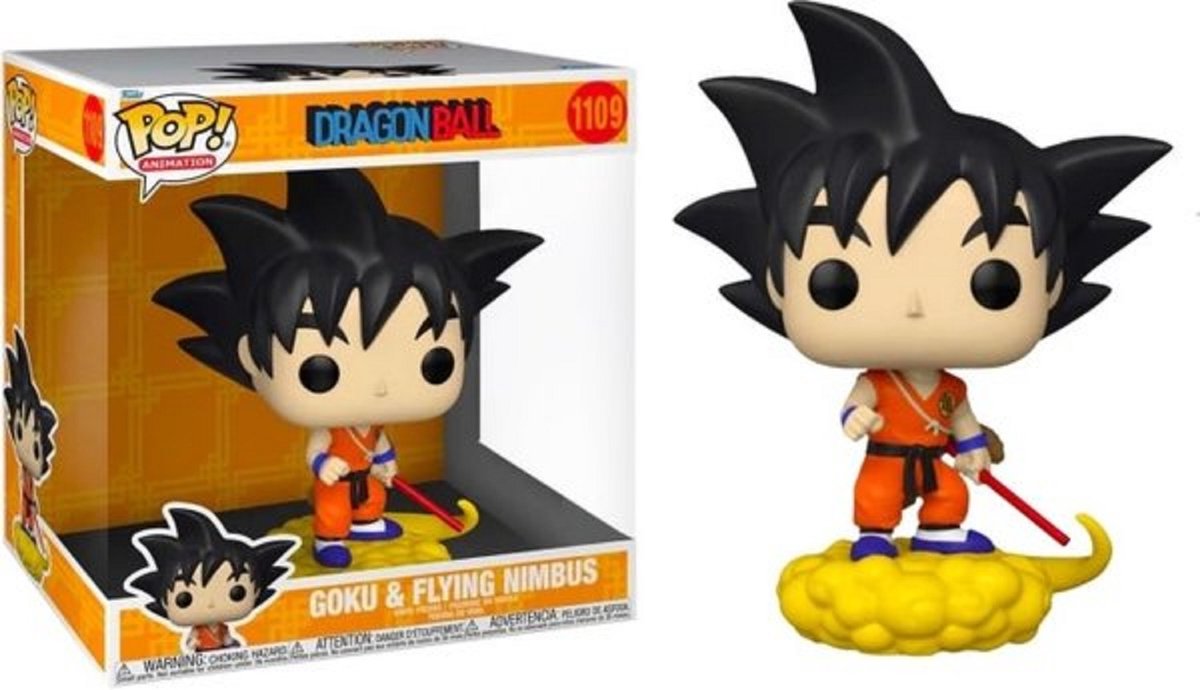   Pop! Jumbo 10 Inch: Dragon Ball Z - Goku & Flying Nimbus