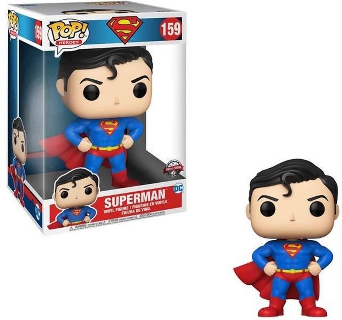   Pop! Jumbo: DC Comics - Superman met Chase (MT)