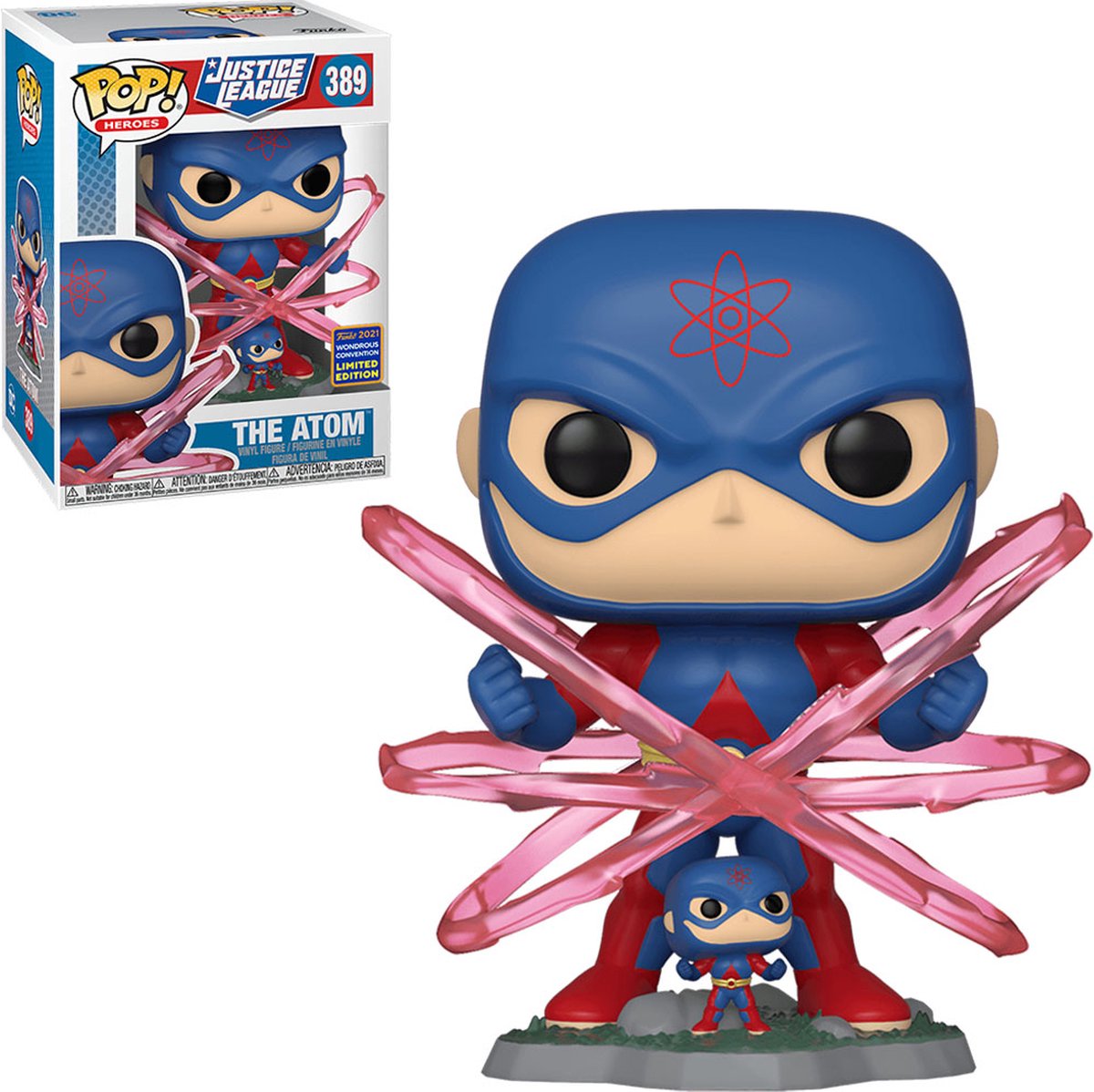   Pop! Justice League The Atom - 2021 Wondrous Convention Limited Edition