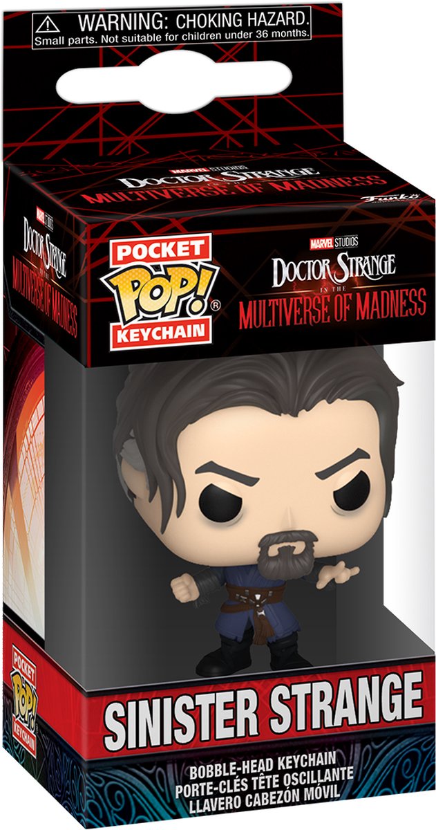   Pop! Keychain: Doctor Strange in the Multiverse of Madness - Sinister Strange