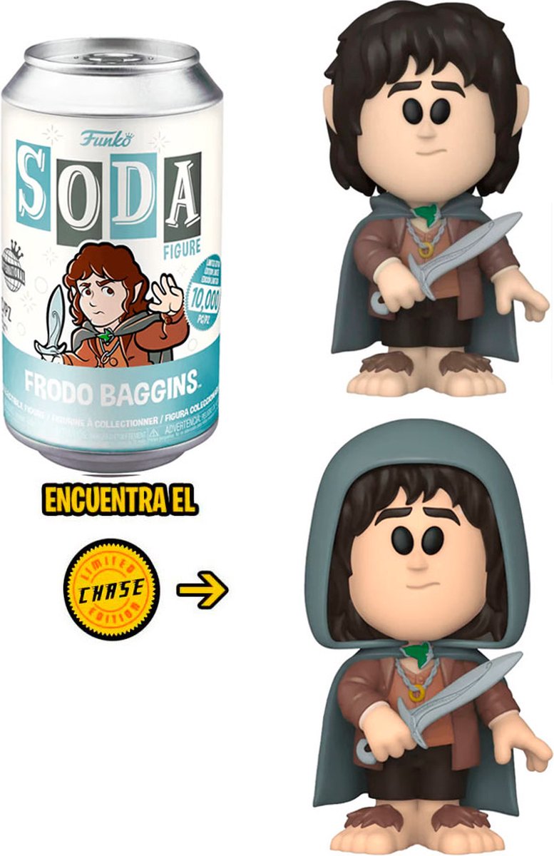   Pop! Lord of the Rings - Frodo Baggins Figure Soda Pop - 10.000 limited