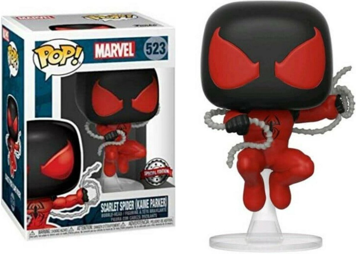   Pop! Marvel 523: Marvel 80 Years - Scarlet Spider Vinyl Bobble-Head (Kaine Parker)