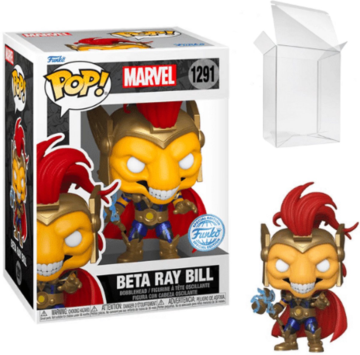   Pop! Marvel Comics - Beta Ray Bill with Stormbreaker US Exclusive