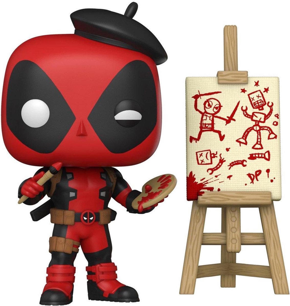   Pop! Marvel: Deadpool - Deadpool as French Painter - US Exclusive