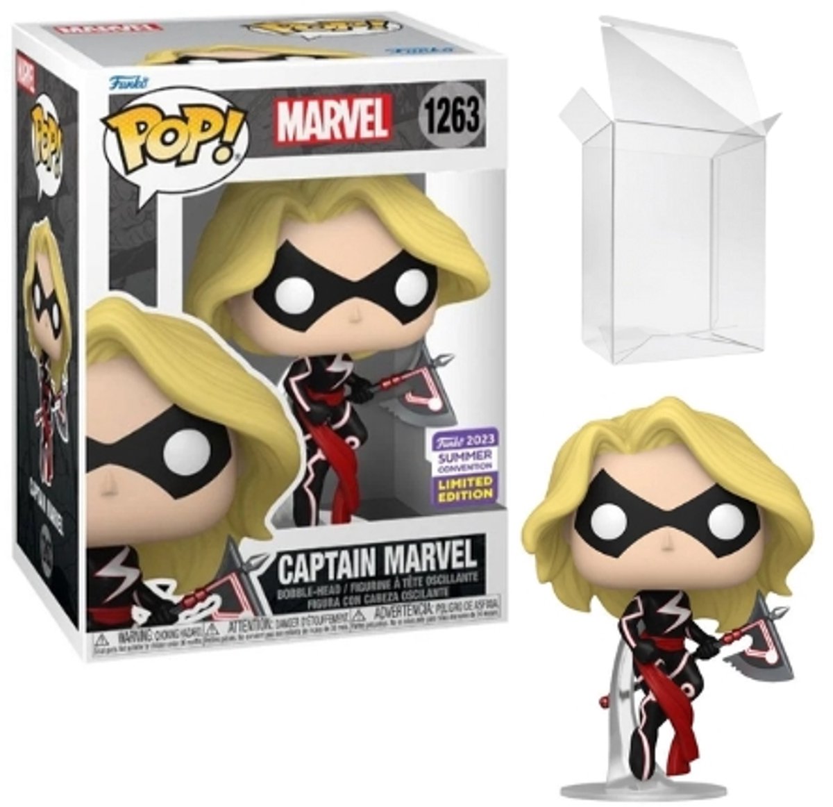   Pop! Marvel: Fear Itself - Captain Marvel Pop! Vinyl Figure (2023 Summer Convention Exclusive)