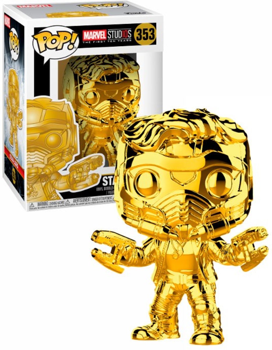   Pop! Marvel: GotG - Chrome Star-Lord LE