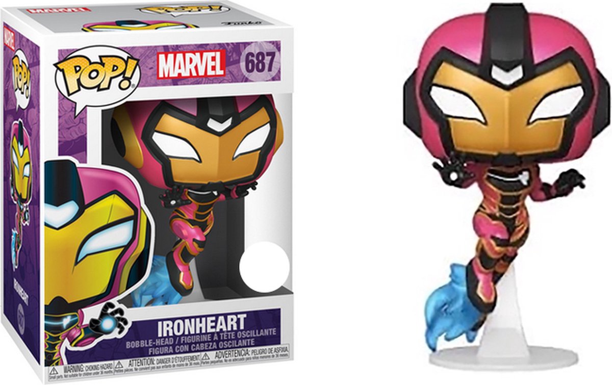   Pop! Marvel Iron Man Ironheart 687 Exclusive Vinyl Figure