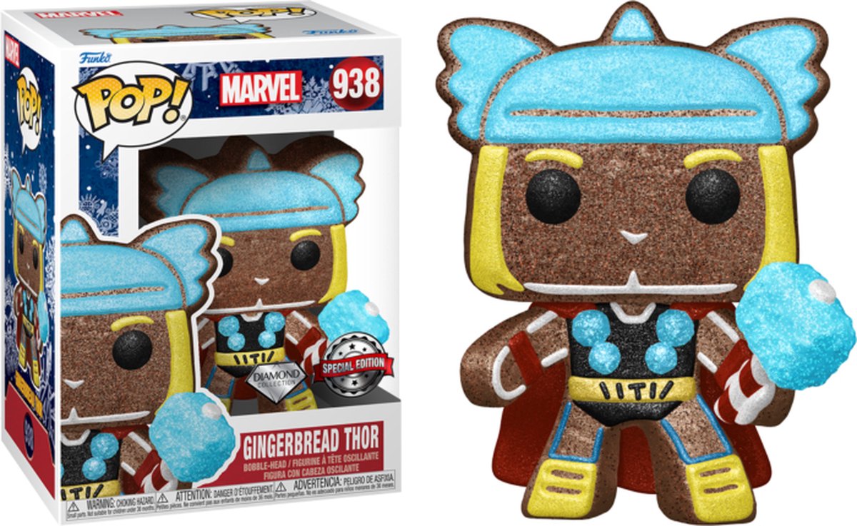   Pop! Marvel: Marvel Holiday - Thor (Diamond Glitter) - US Exclusive - CONFIDENTIAL