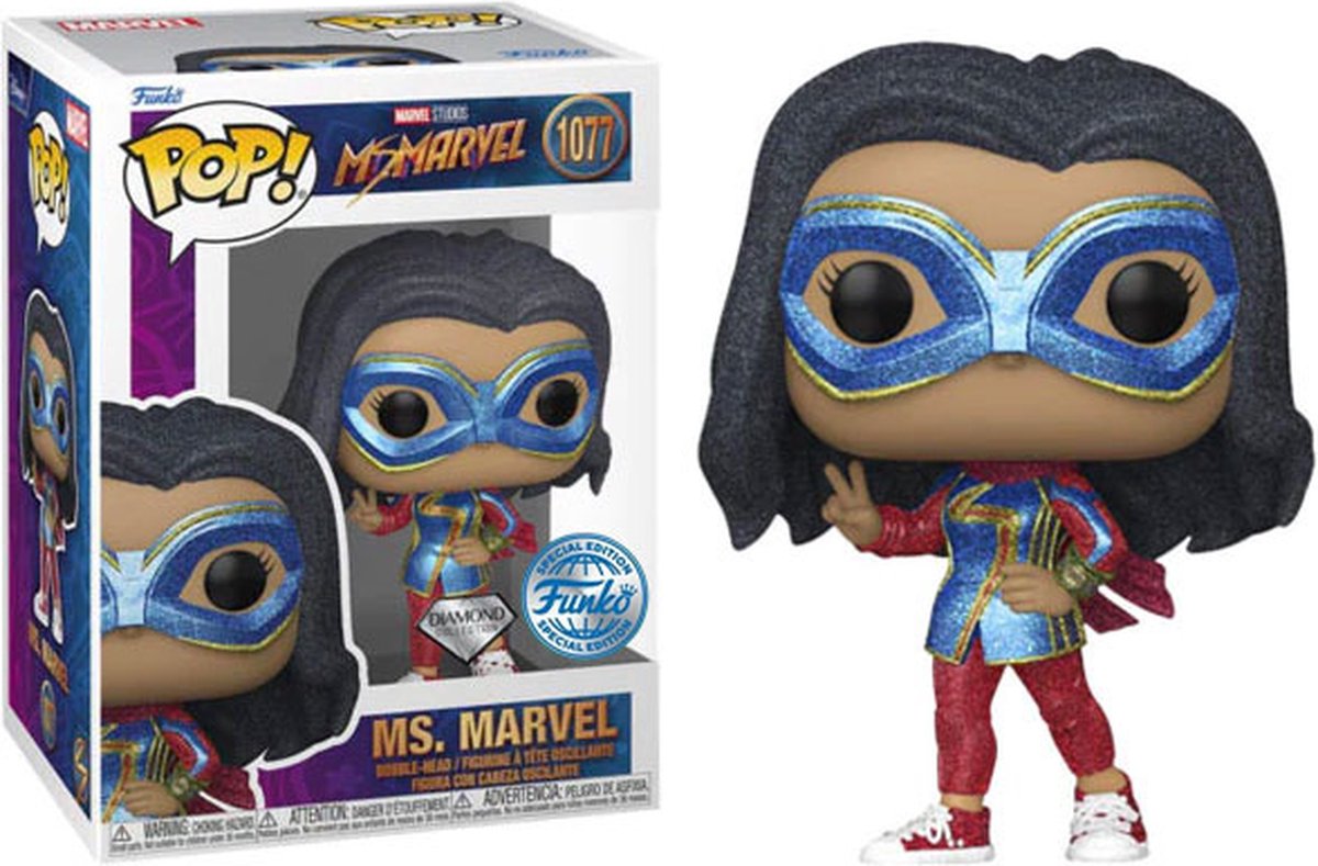   Pop! Marvel: Ms. Marvel Diamond Glitter Exclusive