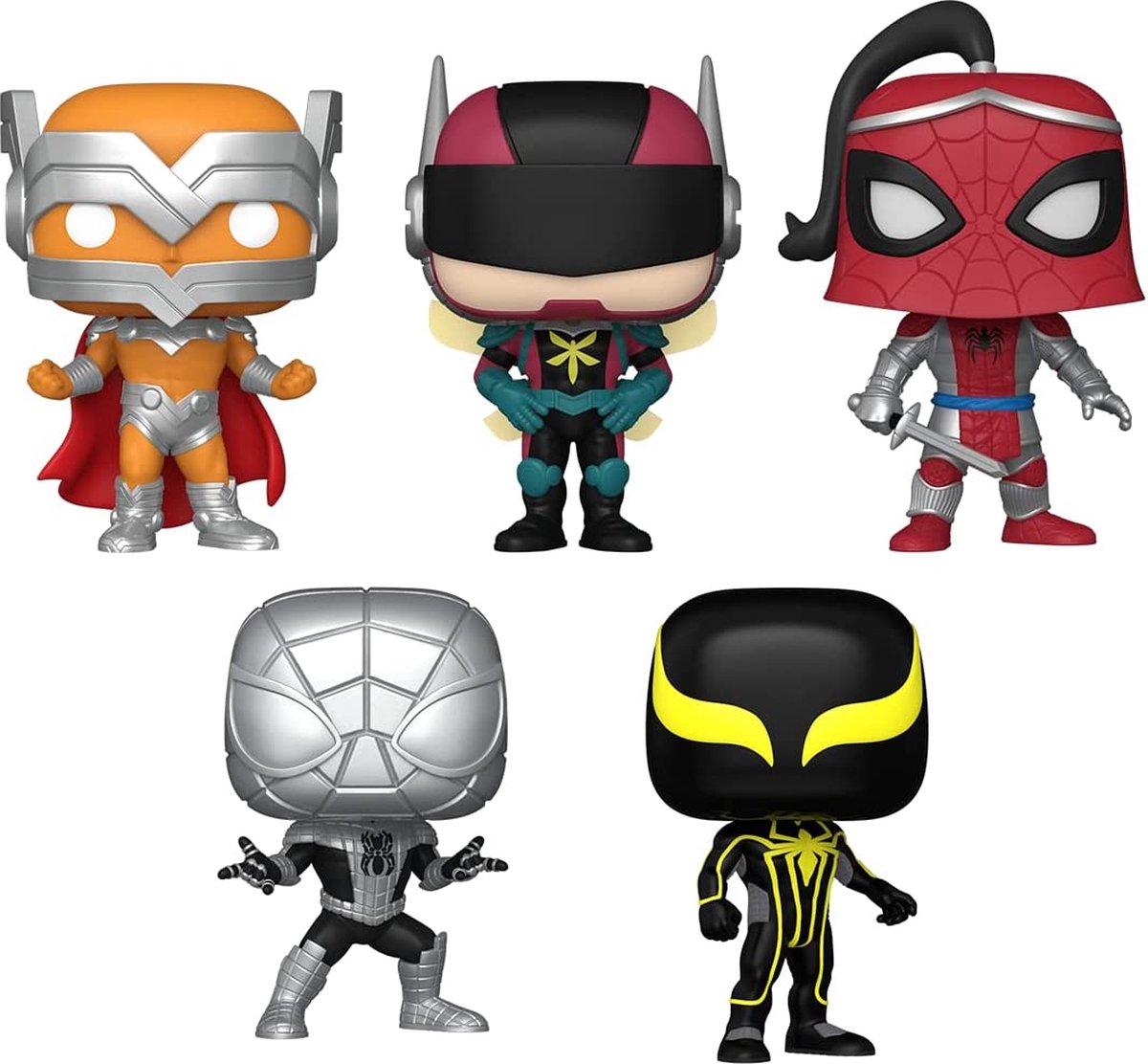   Pop! Marvel: Spider-Man: Beyond Amazing 5 Pack, - Speciale Editie