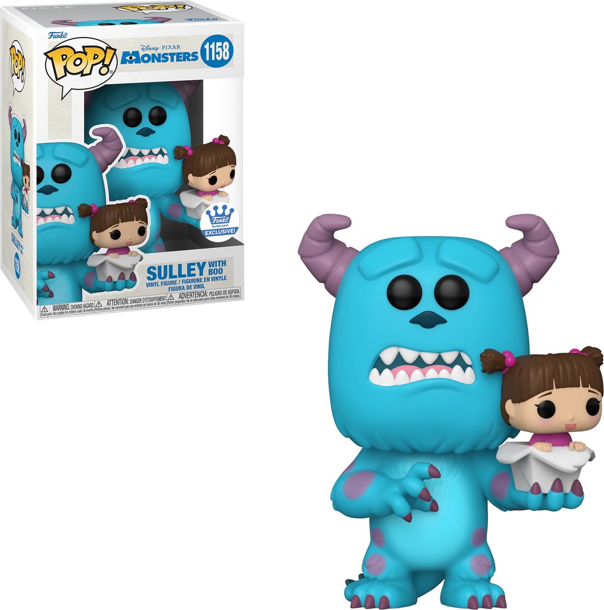   Pop! Monsters Inc - Sulley with Boo 20th Anniversary Exclusive