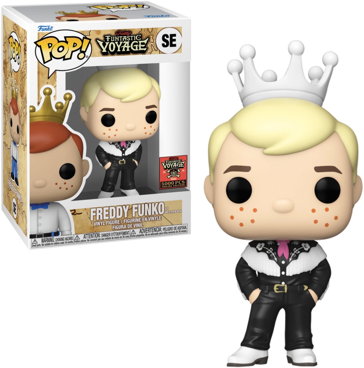   Pop! Movies: Barbie - Funtastic Voyage - Freddy   as Western Ken LE5000 Online Edition Exclusive
