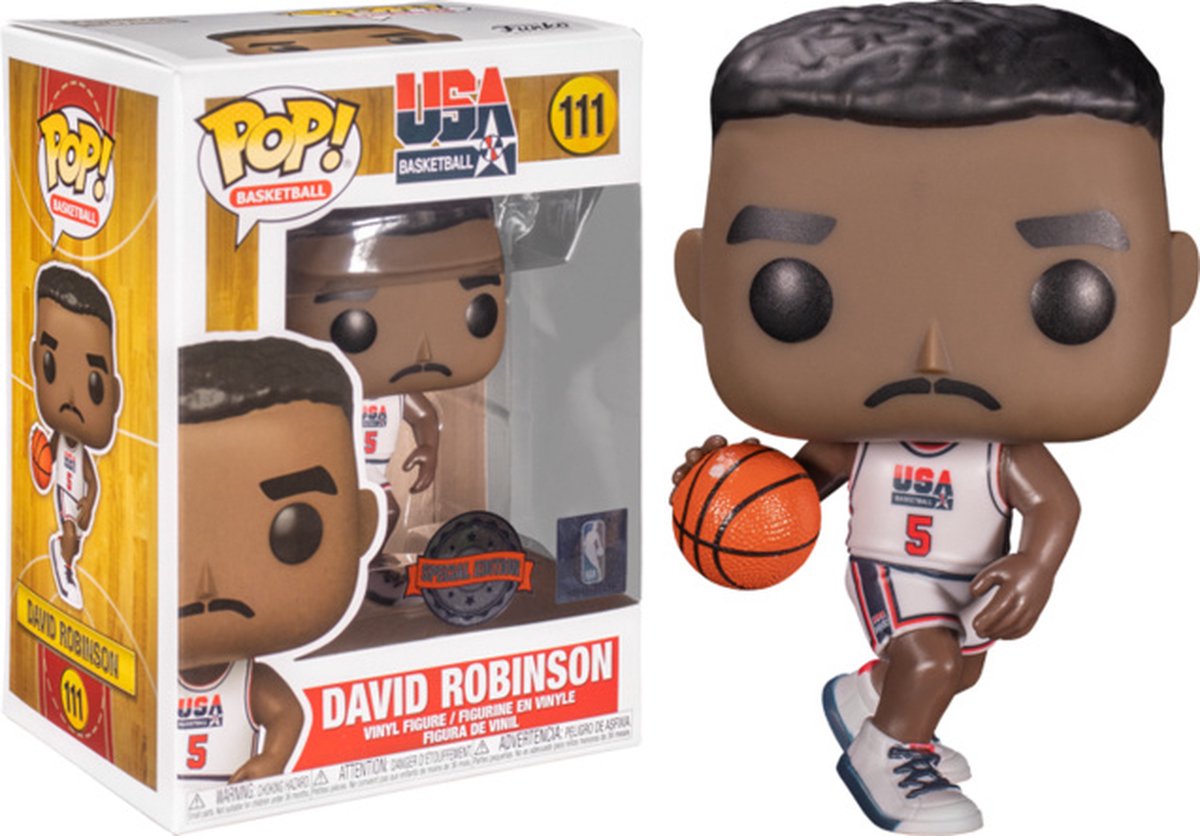   Pop! NBA: Legends – David Robinson 92 Team USA Exclusive